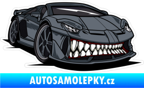 Samolepka Barevné monster auto 013 pravá