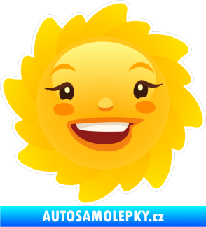 Samolepka Barevné sluníčko 002 veselé
