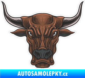 Samolepka Barevný býk 008