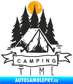 Samolepka Barevný camping time