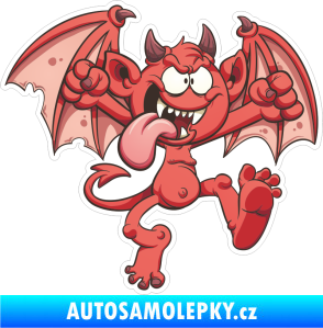 Samolepka Barevný čertík 004 pravá