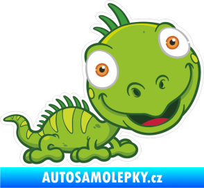 Samolepka Barevný chameleon 006 pravá