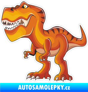 Samolepka Barevný dinosaurus 002 levá