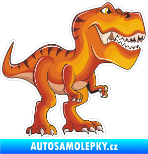 Samolepka Barevný dinosaurus 002 pravá