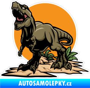 Samolepka Barevný dinosaurus 006 levá