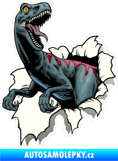 Samolepka Barevný dinosaurus 012 levá