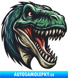 Samolepka Barevný dinosaurus 017 pravá T rex