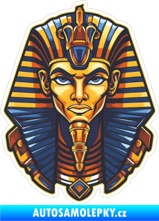 Samolepka Barevný egyptský motiv 004 faraon