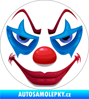 Samolepka Barevný klaun 007 obličej