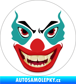Samolepka Barevný klaun 009 obličej