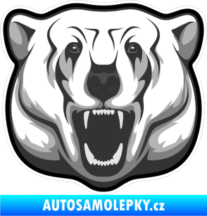 Samolepka Barevný lední medvěd 003