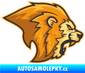 Samolepka Barevný lev 011 pravá