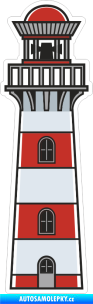 Samolepka Barevný maják 001