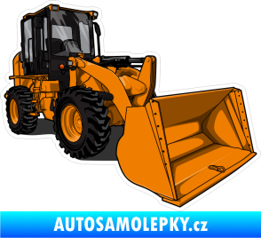 Samolepka Barevný nakladač 001 pravá