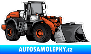 Samolepka Barevný nakladač 002 pravá
