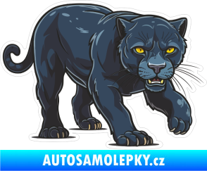 Samolepka Barevný panter 007 pravá