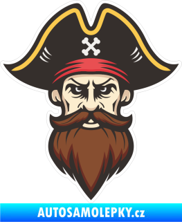 Samolepka Barevný pirát 003