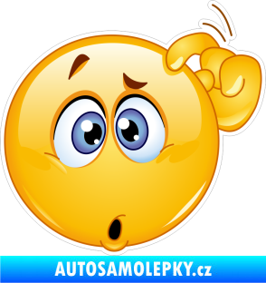 Samolepka Barevný smajlík 019 pravá