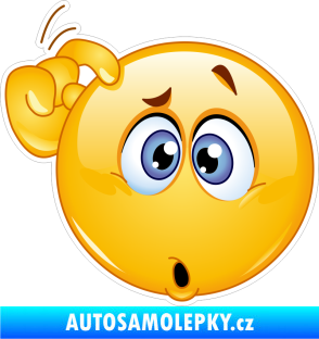 Samolepka Barevný smajlík 019 levá