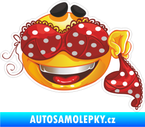 Samolepka Barevný smajlík 024 pravá prádýlko