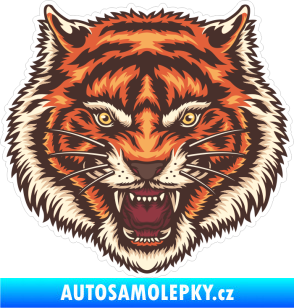 Samolepka Barevný tygr 013