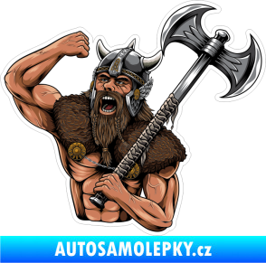 Samolepka Barevný viking 001 levá