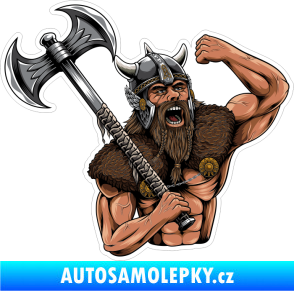 Samolepka Barevný viking 001 pravá