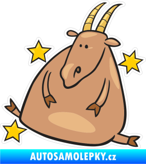 Samolepka Barevný zvěrokruh kozoroh 002 pravá