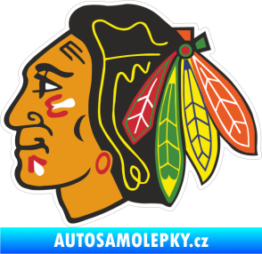 Samolepka Chicago Blackhawks NHL