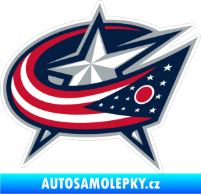 Samolepka Columbus Blue Jackets NHL