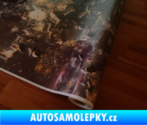 Samolepka IMITACE REZAVÉHO PLECHU TYP 19
