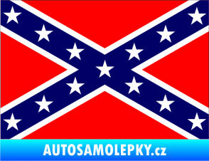 Samolepka Konfederační vlajka
