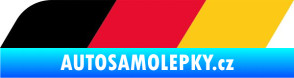 Samolepka Proužek trikolora Německo