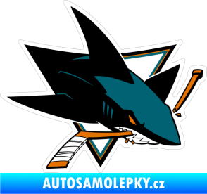 Samolepka San Jose Sharks NHL
