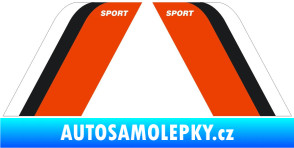 Samolepka Trikolora Sport 002 levá, pravá