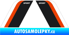 Samolepka Trikolora Sport 003 levá, pravá