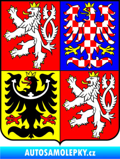 Samolepka Velký státní znak České Republiky
