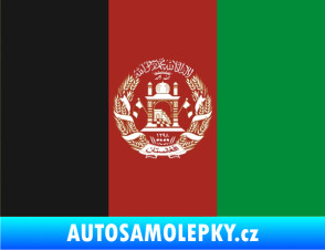 Samolepka Vlajka Afghanistán old