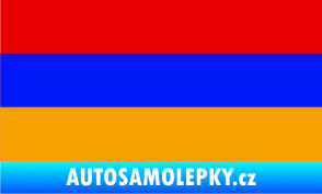 Samolepka Vlajka Arménie