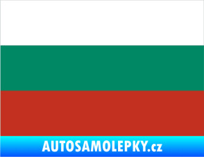 Samolepka Vlajka Bulharsko