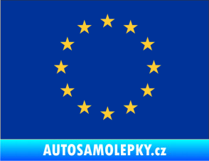 Samolepka Vlajka Evropská Unie