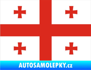 Samolepka Vlajka Gruzie