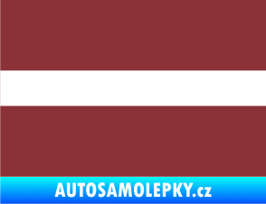 Samolepka Vlajka Lotyšsko