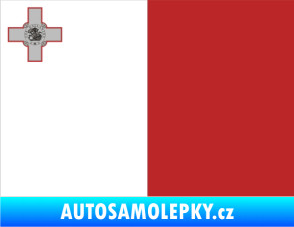 Samolepka Vlajka Malta