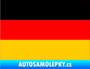 Samolepka Vlajka Německo