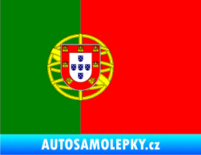 Samolepka Vlajka Portugalsko