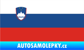 Samolepka Vlajka Slovinsko