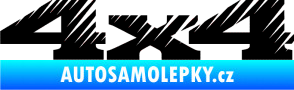 Samolepka 4x4 varianta 012 černá