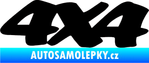 Samolepka 4x4 varianta 017 černá