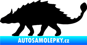Samolepka Ankylosaurus 001 levá černá